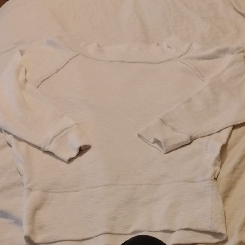 We The Free Palisades Off The Shoulder Top, M Cream